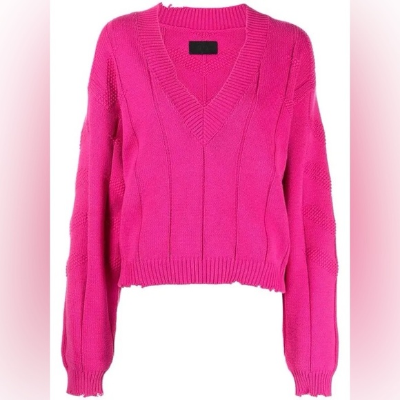 RtA Sweaters - NWT RtA Alba Knitted Sweater in Pink